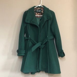 Steve Madden forest green pea coat